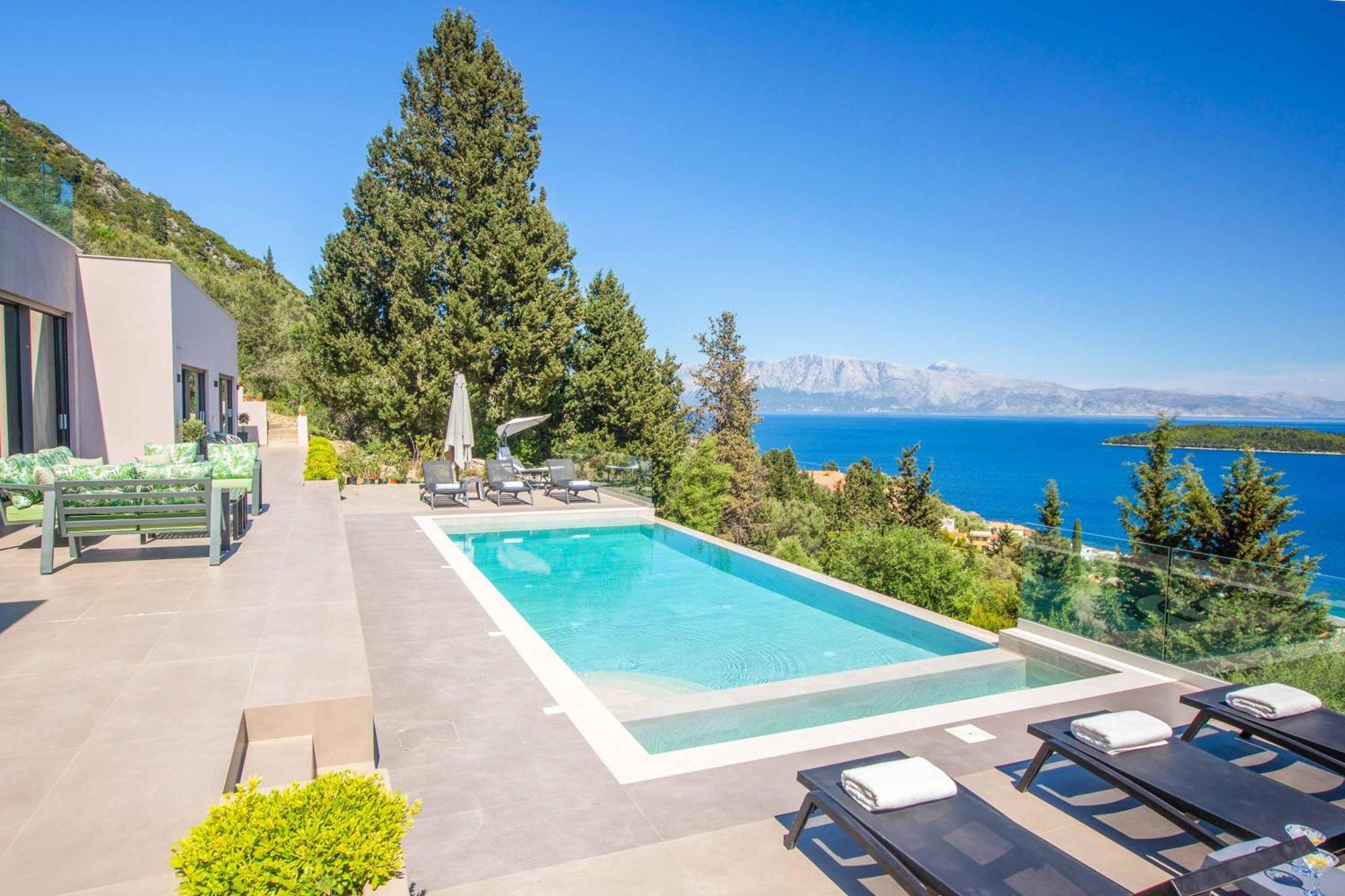 Villa Ino Lefkas นีดรี ภายนอก รูปภาพ
