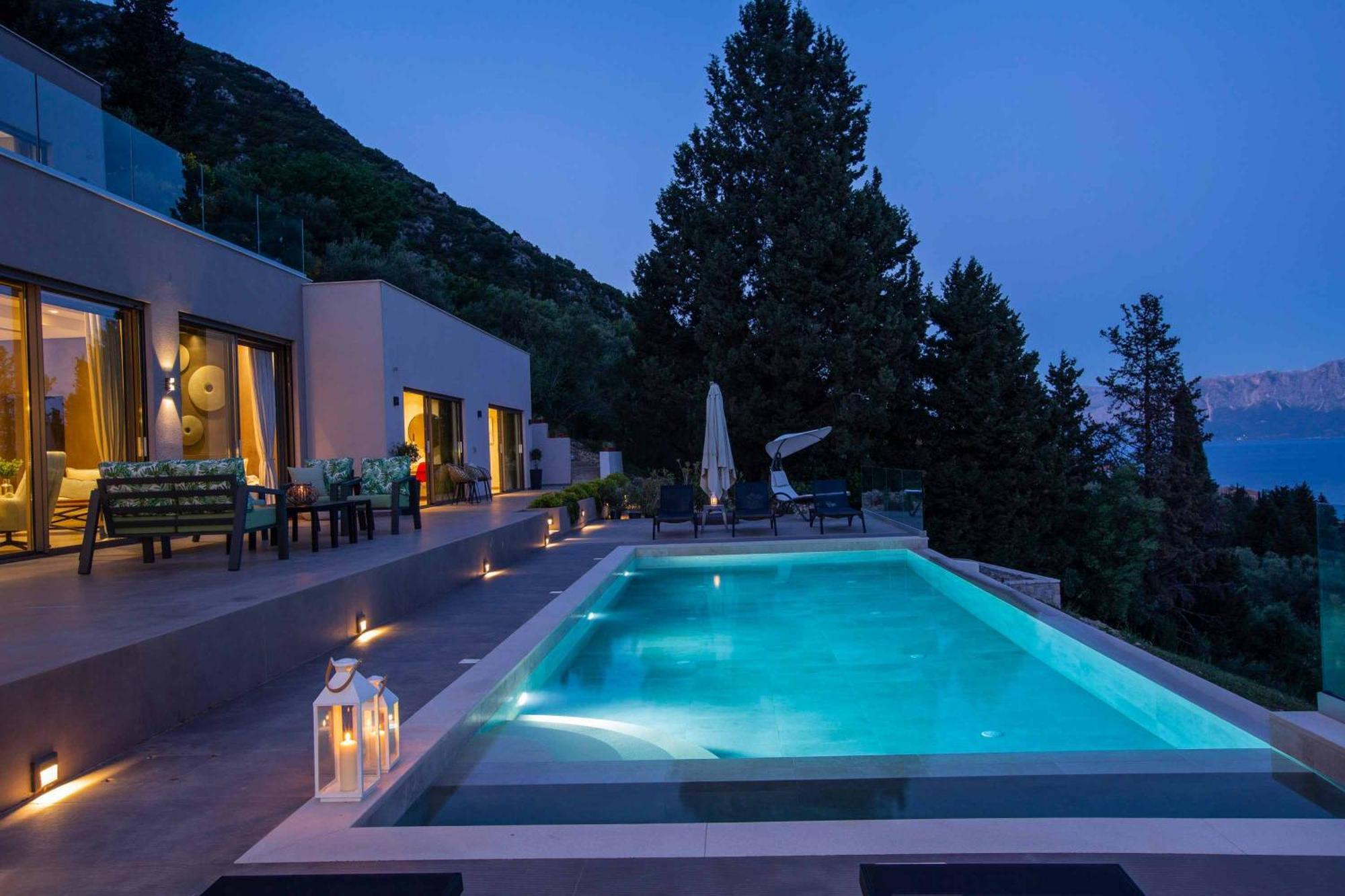 Villa Ino Lefkas นีดรี ภายนอก รูปภาพ