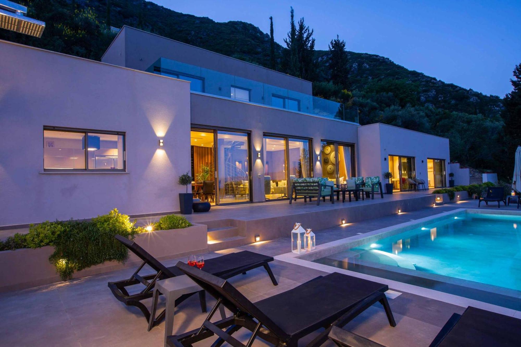 Villa Ino Lefkas นีดรี ภายนอก รูปภาพ