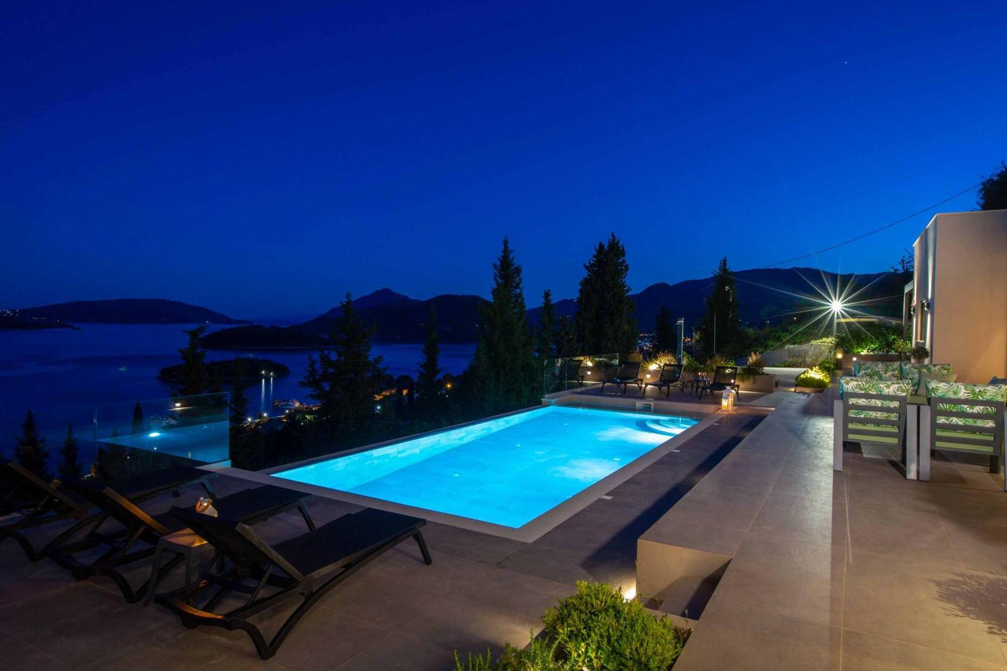 Villa Ino Lefkas นีดรี ภายนอก รูปภาพ