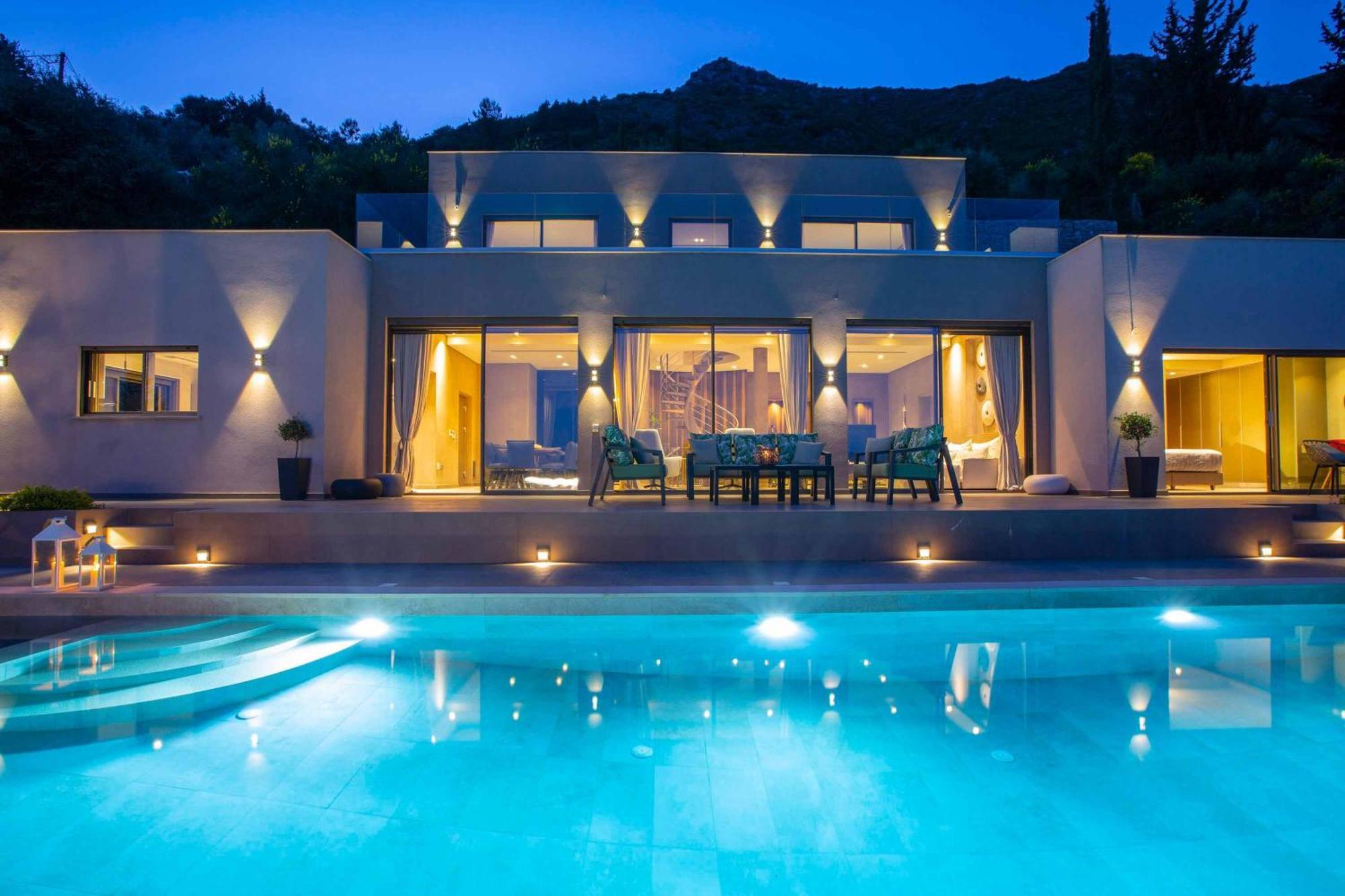 Villa Ino Lefkas นีดรี ภายนอก รูปภาพ