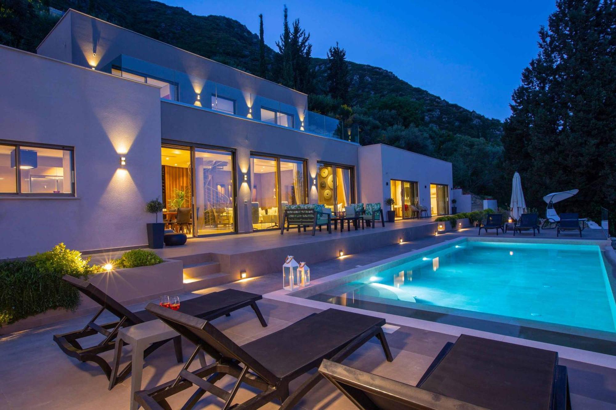 Villa Ino Lefkas นีดรี ภายนอก รูปภาพ
