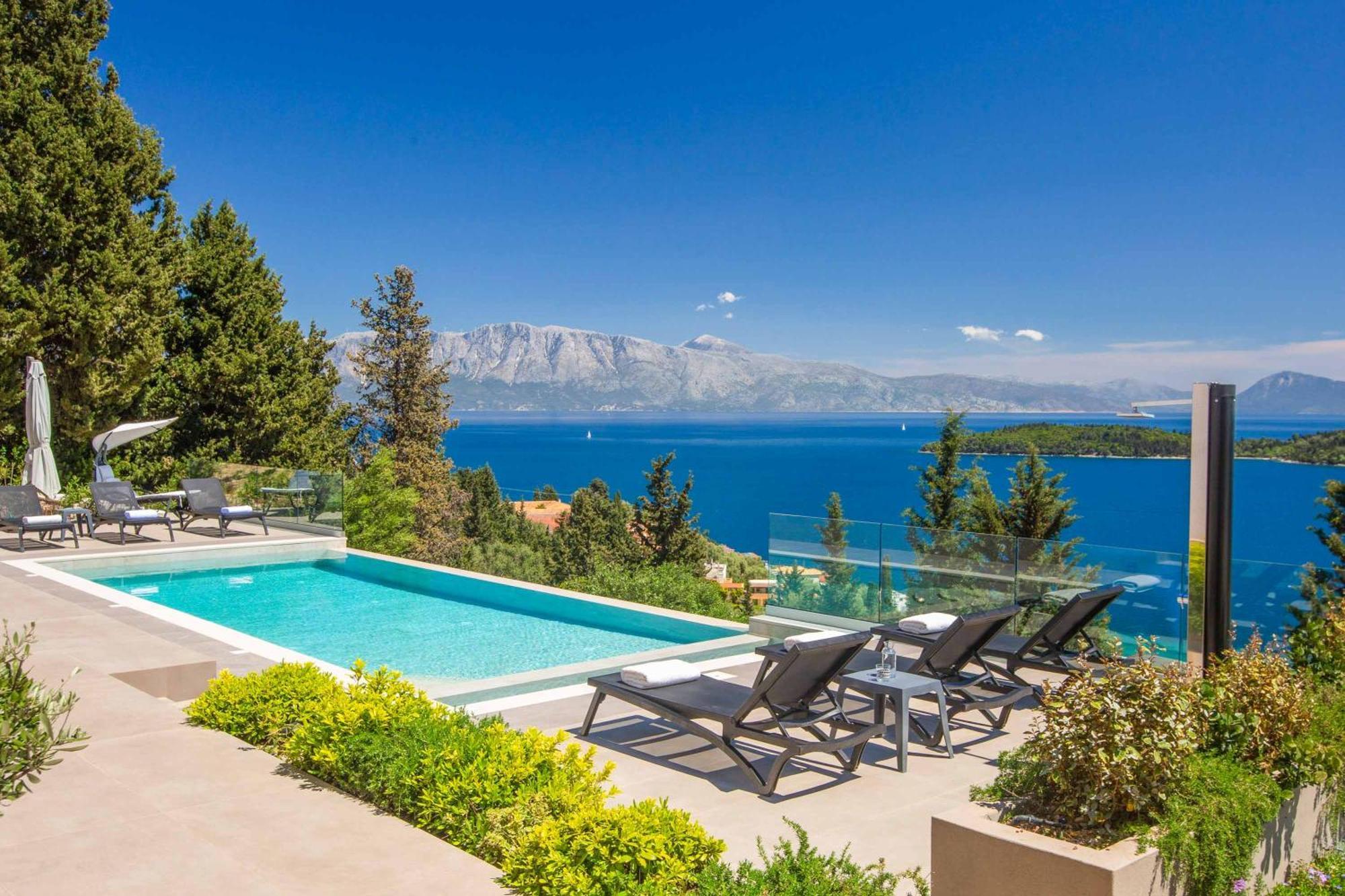 Villa Ino Lefkas นีดรี ภายนอก รูปภาพ